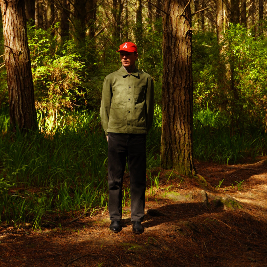 Crest 5 Panel - Red